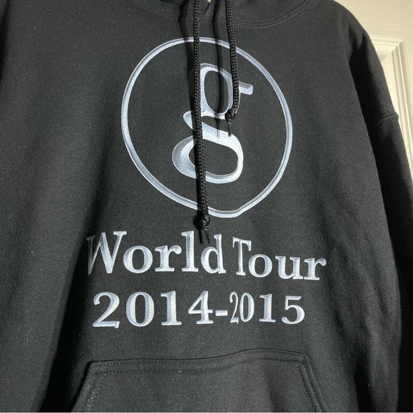 Garth Brooks World Tour 2014-2015 Large Hoodie - Picture 2 of 6